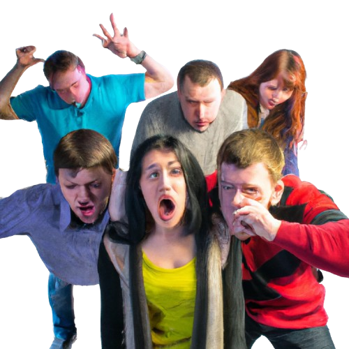 Group of people Spooky